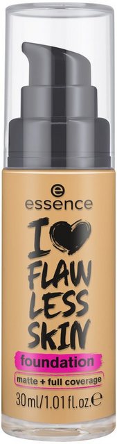 Essence Foundation I LOVE FLAWLESS Foundation, 3-tlg.