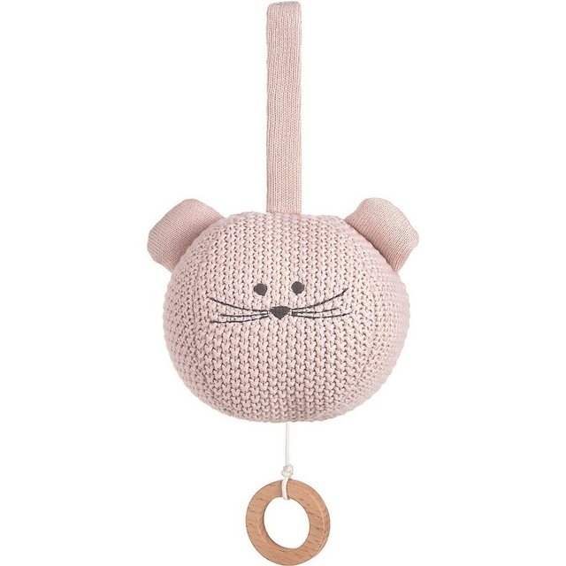 LÄSSIG Spieluhr Spieluhr Knitted Musical Little Chums Mouse, Guten