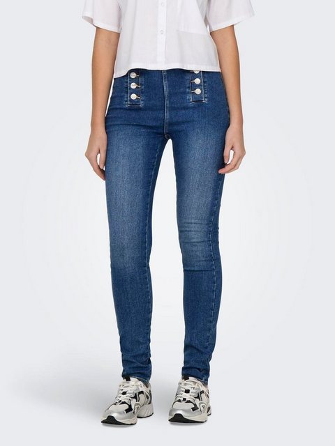 ONLY Skinny-fit-Jeans ONLDAISY HW BUTTON SKINNY DNM im Sale