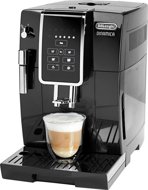 De'Longhi Kaffeevollautomat Dinamica ECAM 358.15.B, Sensor-Bedienfeld mit beleuchteten Direktwahltasten