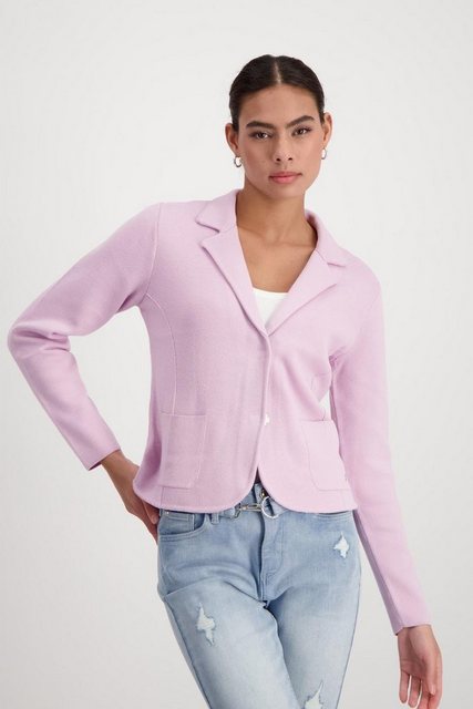 Monari Strickjacke Blazer, lavender rose