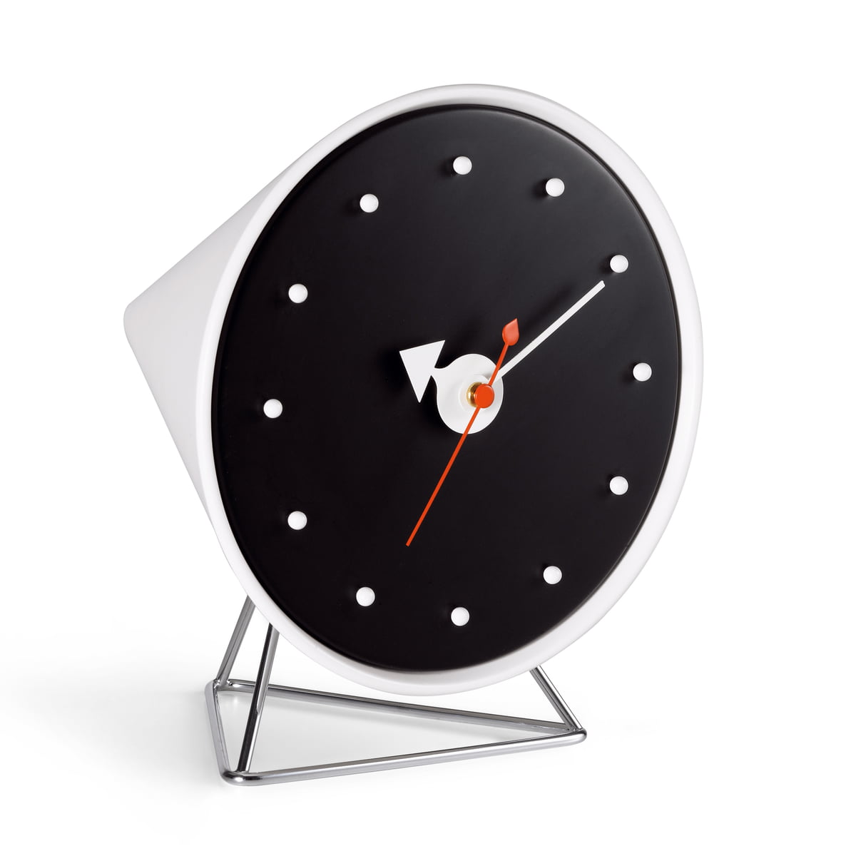 Vitra - Cone Clock, Polyurethan im Sale