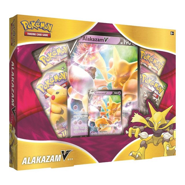 POKÉMON Sammelkarte Alakazam V Box, englisch