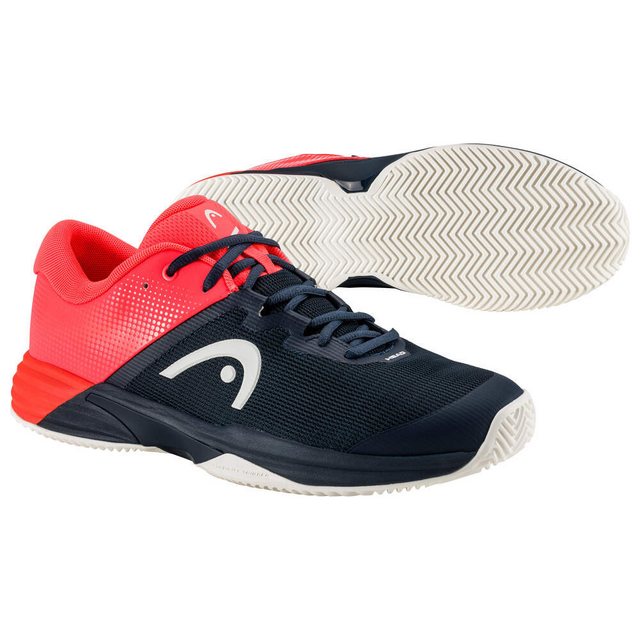 Head Herren Tennisschuhe HEAD Revolt Evo 2.0 Clay Men BBFC Blueberry/Coral Tennisschuh