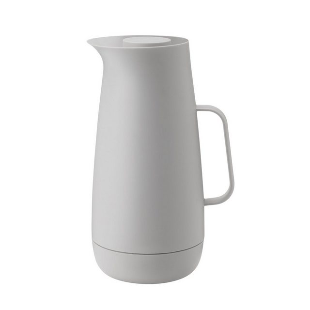 Stelton Isolierkanne Foster Hellgrau 1 Liter, (Einzeln)