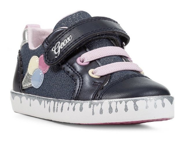 Geox B KILWI GIRL Sneaker mit Eistüte auf der Seite, Freizeitschuh, Halbschuh, Schnürschuh im Sale