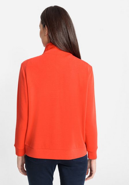 Olsen Sweatjacke Jersey Jacket Long Sleeves im Sale