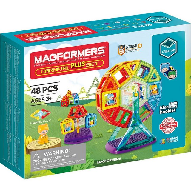 MAGFORMERS Magnetspielbausteine Magformers Carnival Plus Set