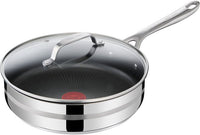 Thumbnail for Tefal Schmorpfanne Tefal by Jamie Oliver Cook Smart, Edelstahl (1-tlg), Edelstahl,Antihaftversiegelung,Thermo-Signal,alle Herdarten,Induktion