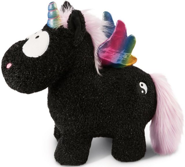 Nici Kuscheltier Theodor & Friends, Einhorn Rainbow Yin, 22cm