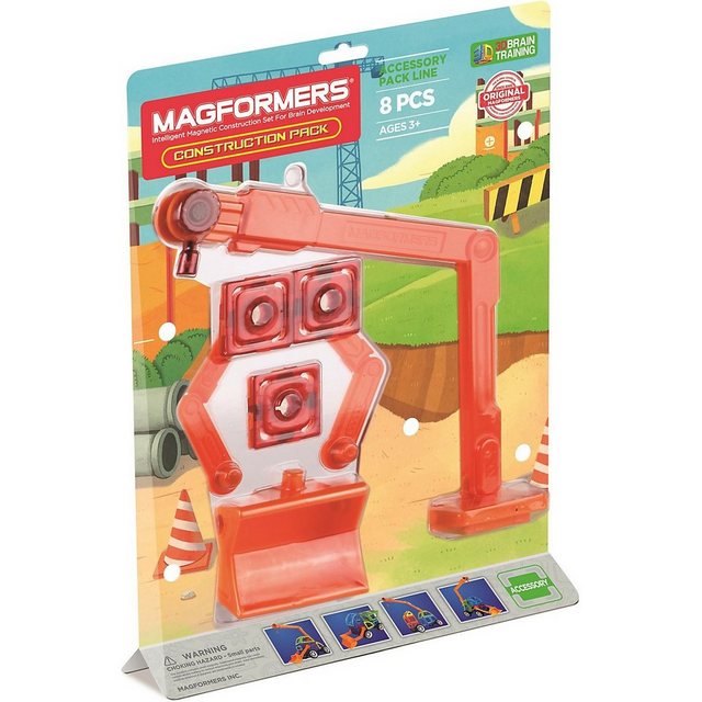 MAGFORMERS Magnetspielbausteine Magformers Construction Acc. Pack 8 Teile