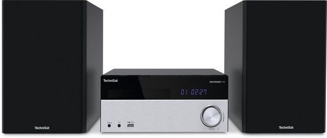 TechniSat DIGITRADIO 750 Digitalradio (DAB) (Digitalradio (DAB), UKW mit RDS, 100,00 W, Micro-Hi-Fi-System, CD-Player, Bluetooth, Audio-Streaming)