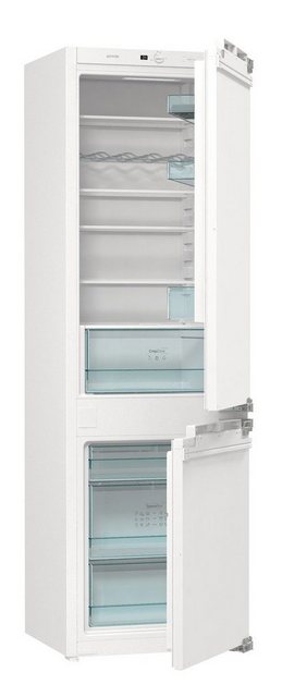 GORENJE Einbaukühlgefrierkombination NRKI 218 EE1, 177,2 cm hoch, 54 cm breit, LED-Display