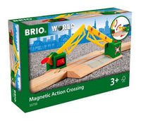 Thumbnail for BRIO® Spielzeug-Eisenbahn World Magnetische Kreuzung Spielzeugeisenbahn-Schiene, World Eisenbahn Zubehör Magnetische Kreuzung 33750 im Sale