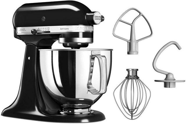 KitchenAid Küchenmaschine 5KSM125EOB ONYX BLACK, 300 W, 4,8 l Schüssel