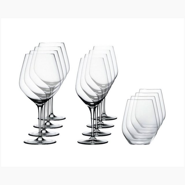 SPIEGELAU Glas AUTHENTIS, Kristallglas, maschinell gefertigt, Kristallglas, spülmaschinenfest