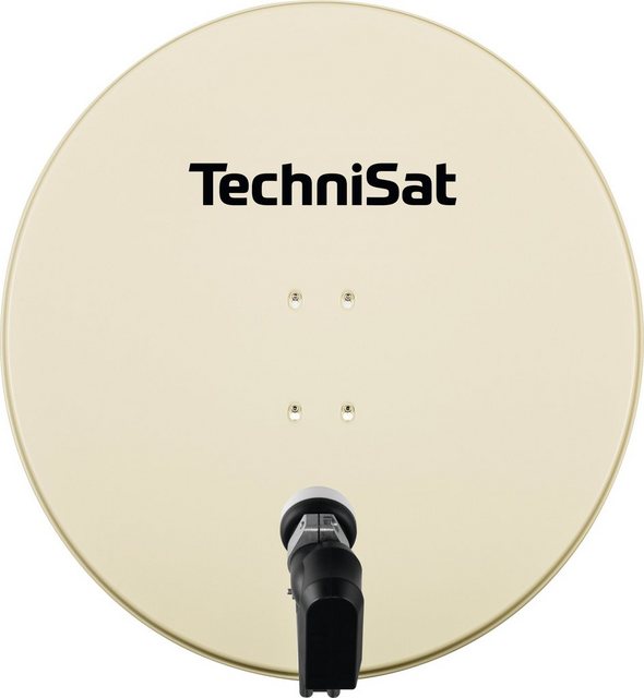 TechniSat SATMAN 850 PLUS mit 40 mm Quattro-Switch-LNB SAT-Antenne (85,00 cm, Aluminium, pulverbeschichtet, 1 Orbitposition, inkl. 40 mm Quattro-Switch-LNB, 1 bis 4 Teilnehmer)