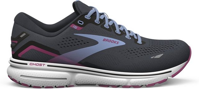 Brooks Ghost 15 EBONY/OPEN AIR/LILAC ROSE Laufschuh