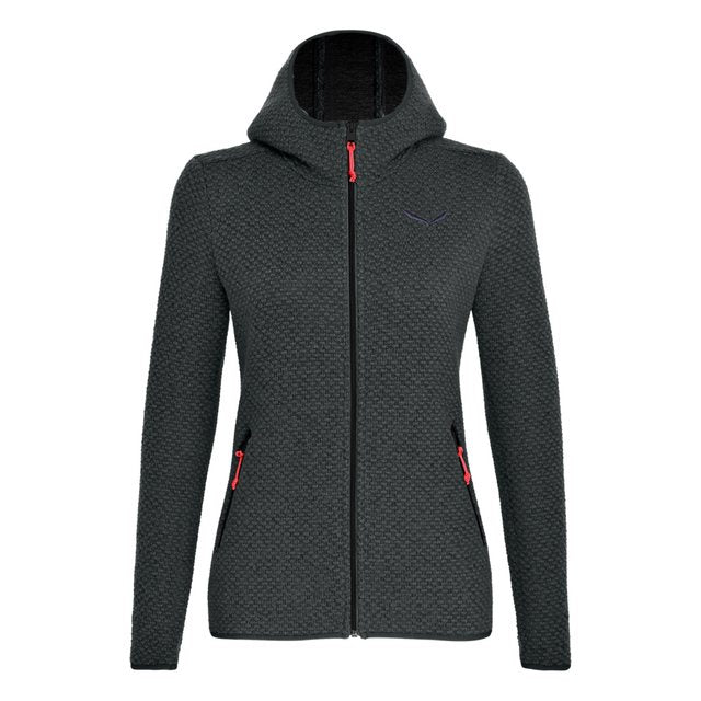 Salewa Funktionsjacke Salewa - Woolen 2L Damen Hoody (Kapuzenjacke) im Sale