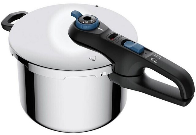 Tefal Schnellkochtopf TEFAL Schnellkochtopf 6 L - Induktion, Edelstahl