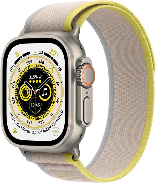 Apple Watch Ultra GPS + Cellular 49mm Trail S/M Watch, Gemacht für extreme Anforderungen