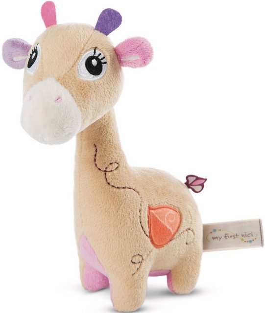 Nici Kuscheltier My first NICI, 3D Giraffe Sasuma, 22 cm