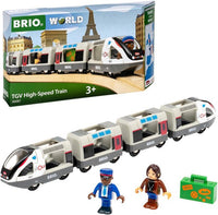 Thumbnail for BRIO® Spielzeug-Eisenbahn BRIO® WORLD, TGV Hochgeschwindigkeitszug im Sale