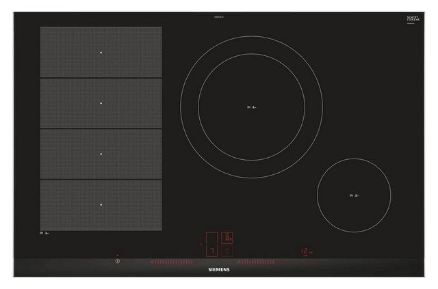 SIEMENS Induktions-Kochfeld iQ700 EX875LEC1E, varioInduktion, Bratsenosr Plus, powerMove Plus, Dual lightSlider