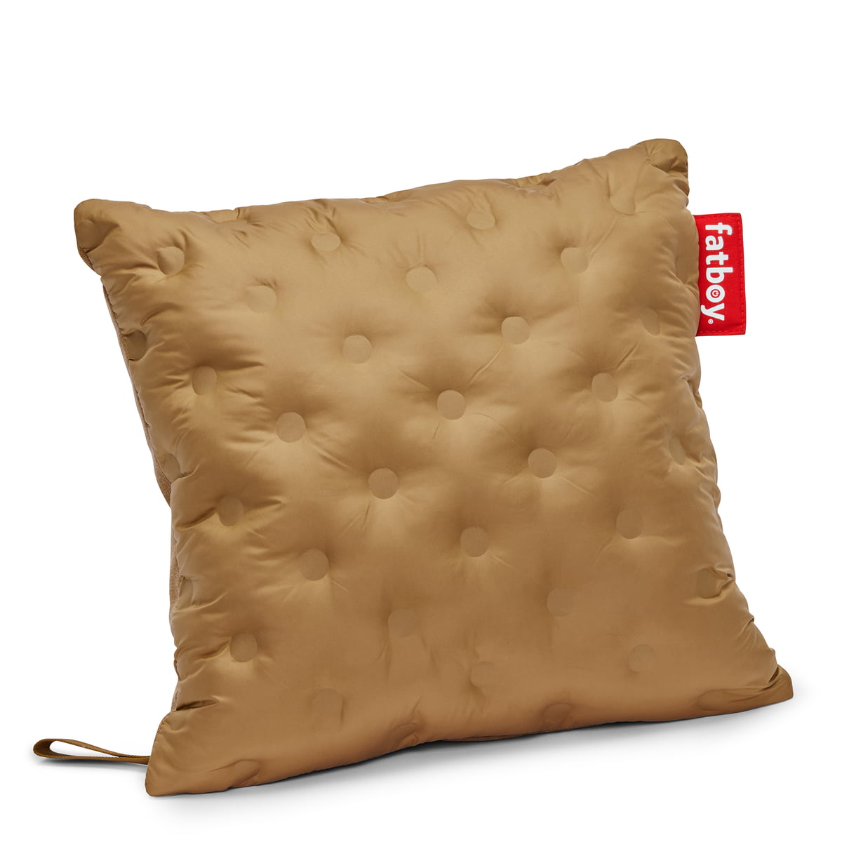 Fatboy - Hotspot Quadro Kissen beheizbar, 45 x 45 cm, toffee