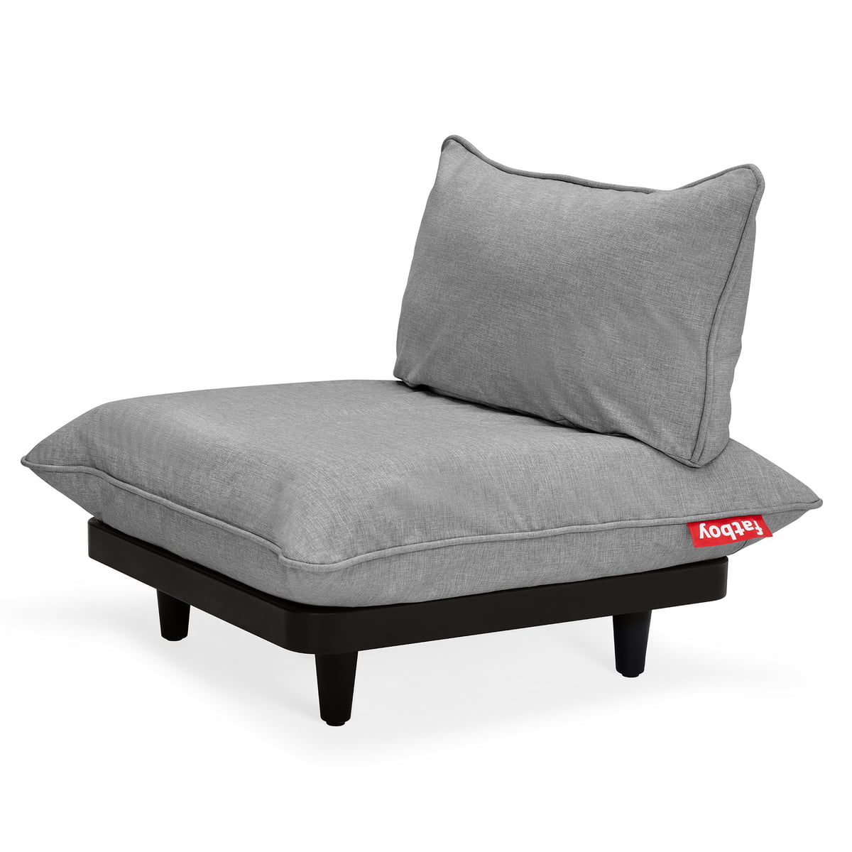 Fatboy - Paletti Outdoor-Sofa, Mittelmodul, rock grey