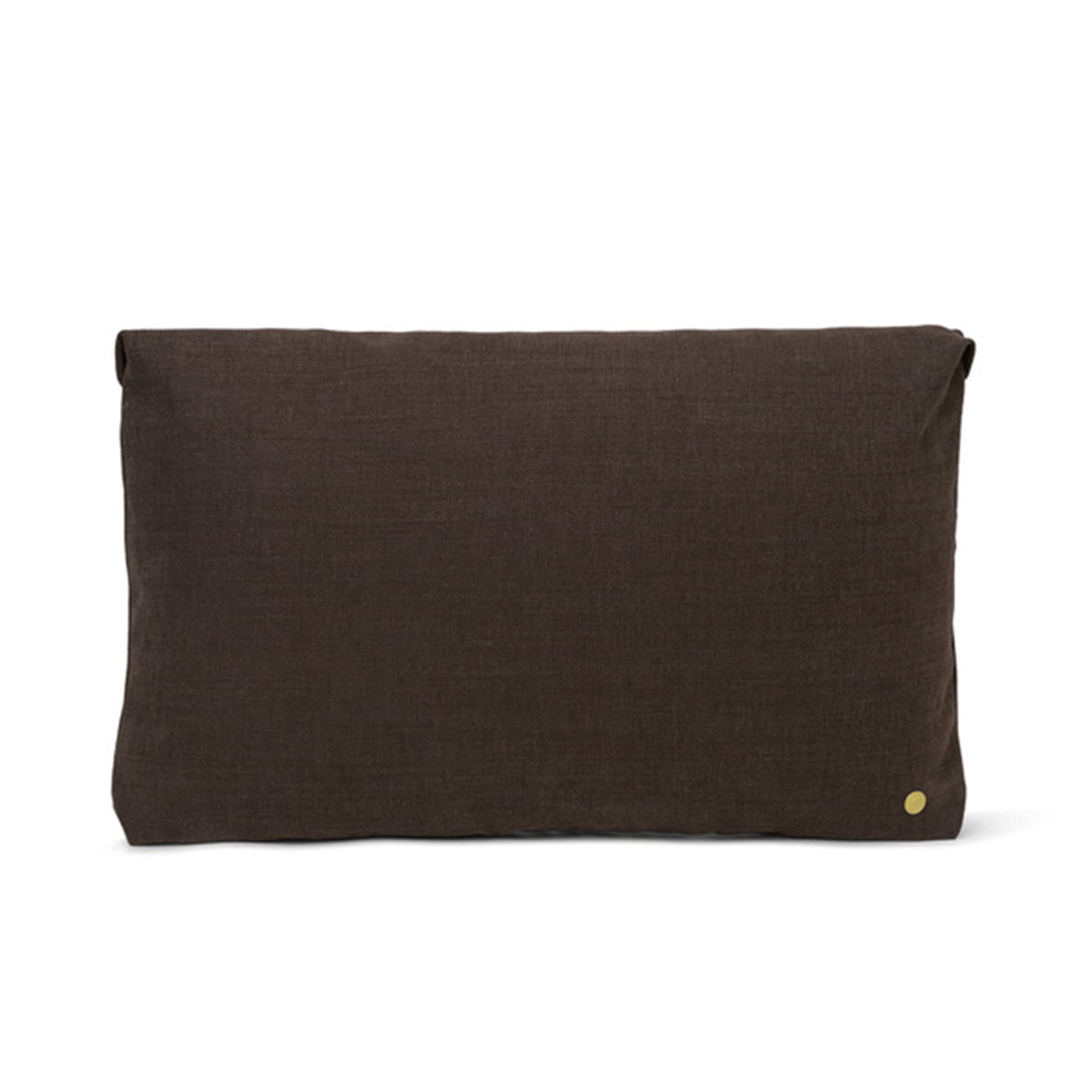 ferm LIVING - Clean Kissen Hot Madison, 40 x 60 cm, chocolate