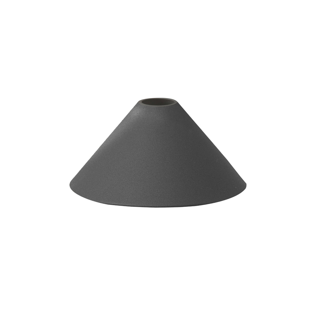 ferm LIVING - Cone Shade Lampenschirm, schwarz