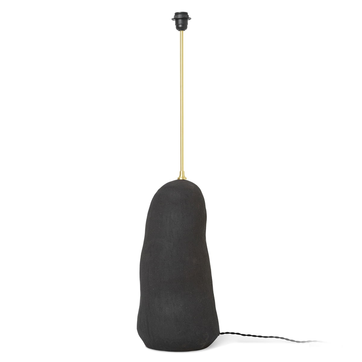 ferm LIVING - Hebe Tischleuchte Basis large, H 48 cm / schwarz