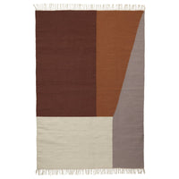 Thumbnail for ferm LIVING - Kelim Rug, Borders, 160 x 250 cm