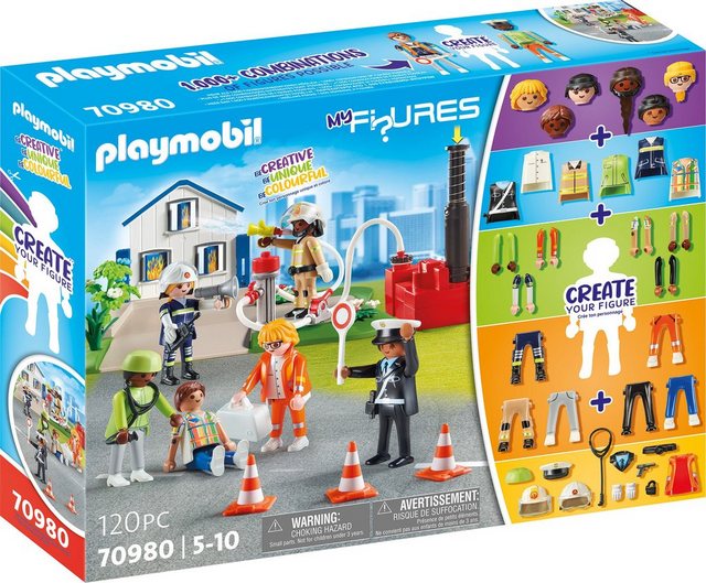 Playmobil® Konstruktions-Spielset Rescue Mission (70980), My Figures, (120 St), Made in Europe