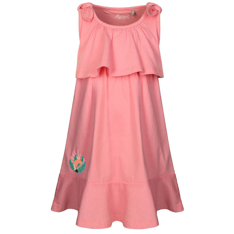 Kleid MINI – JUNGLE LOVE ärmellos in pink