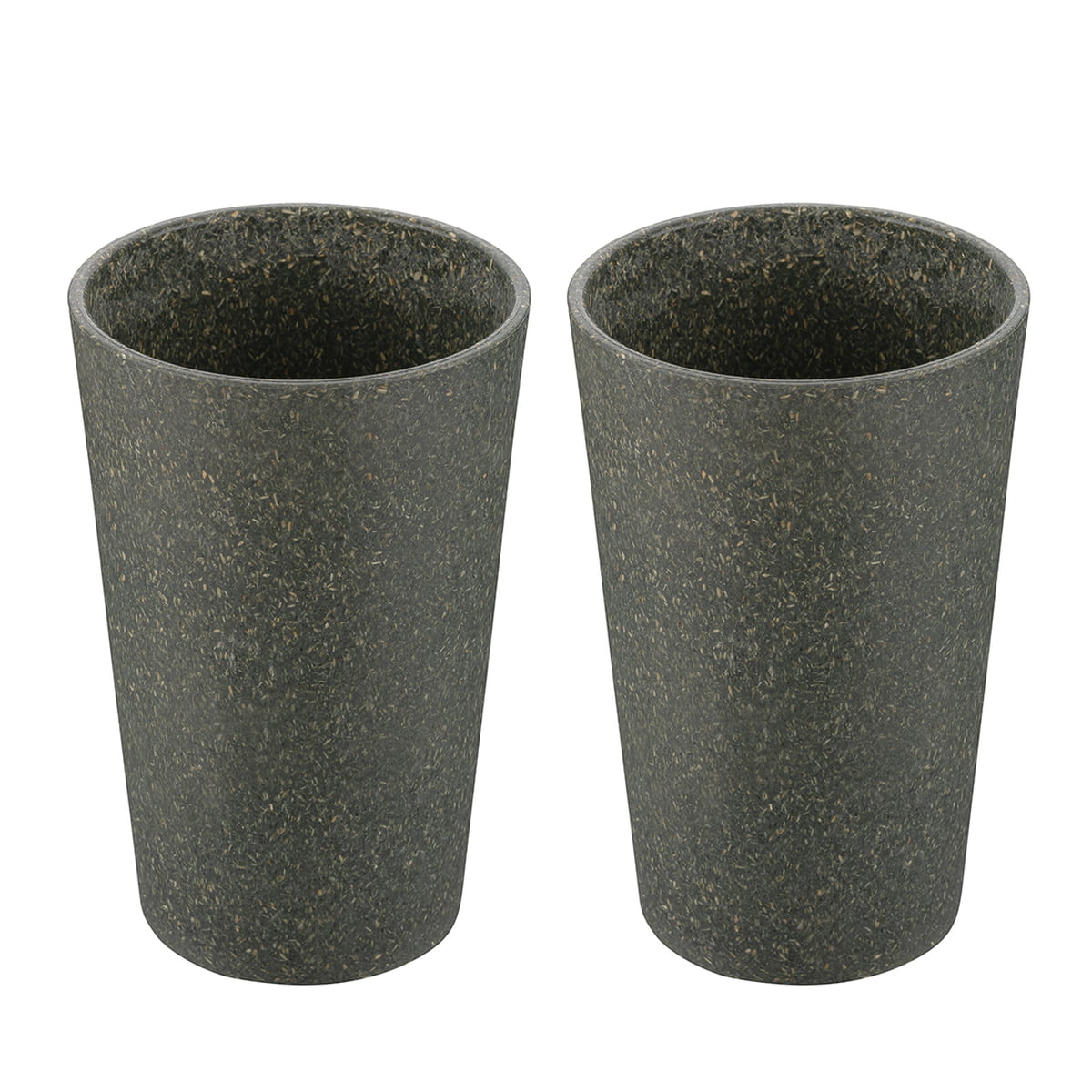 Koziol - Connect Becher, L, 350 ml, nature ash grey (2er-Set) im Sale