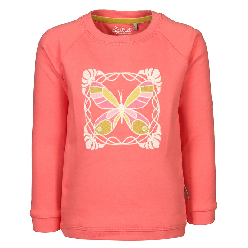 Langarmshirt SCHMETTERLING in pink