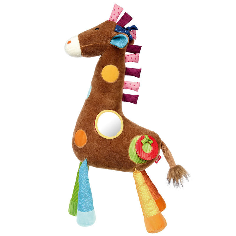 Spieltier PLAYQ - XXL GIRAFFE (72cm) in braun